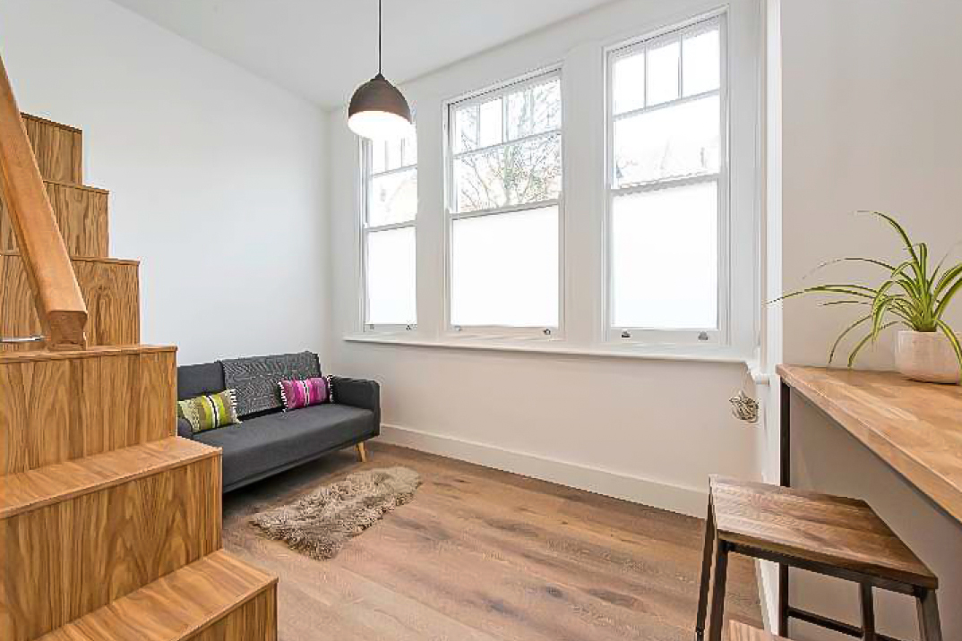 Bespoke-mezzanine-loft- stairs-storage-studio-flat-scandinavian-loft-clapham-london-99 Contemporary mezzanine loft